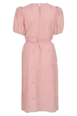 New Vila Vihilma 2/4 Midi Dress 4904944 Ballerina Embroidery