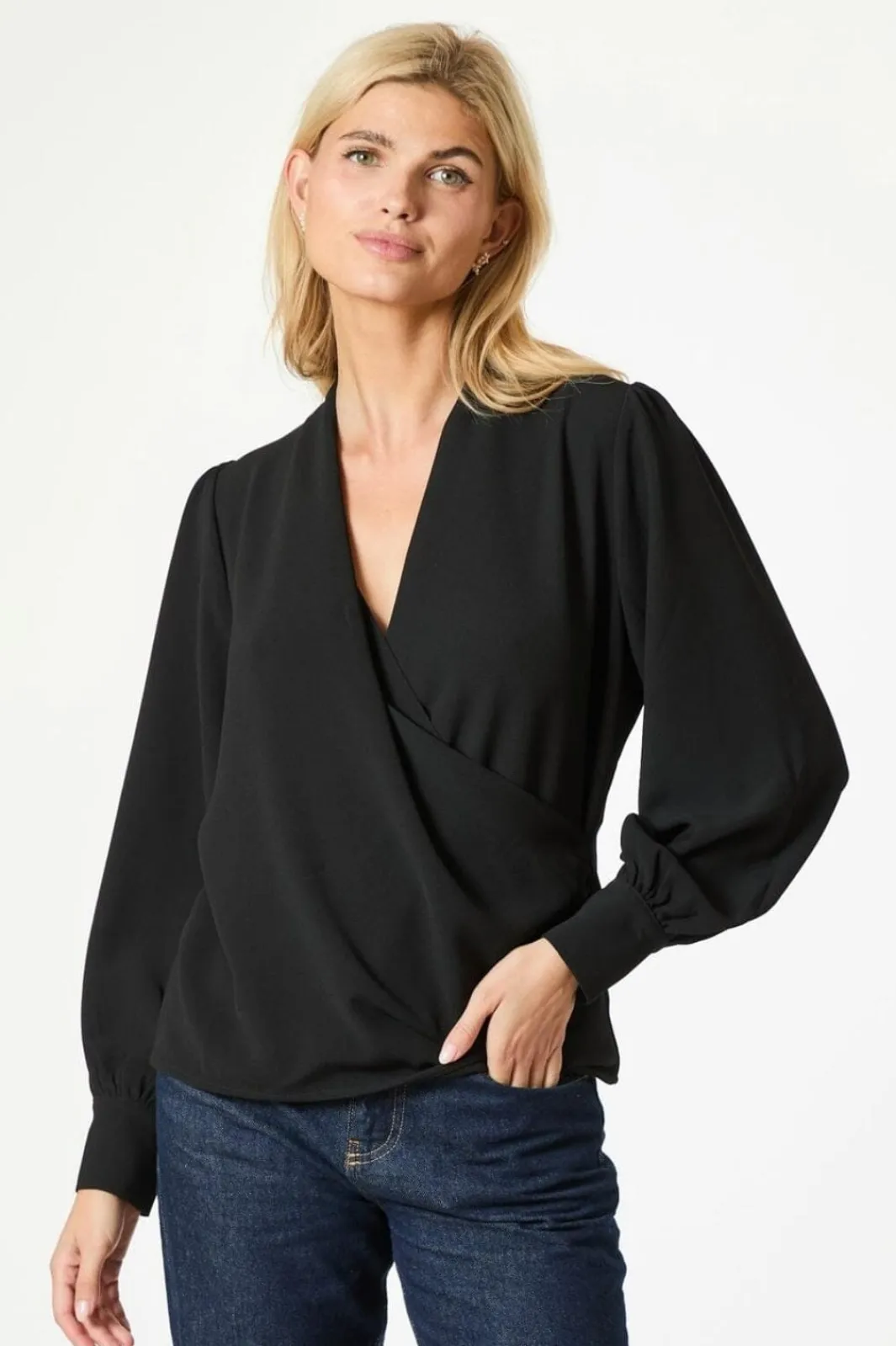 Neo Noir Vildra Blouse Black
