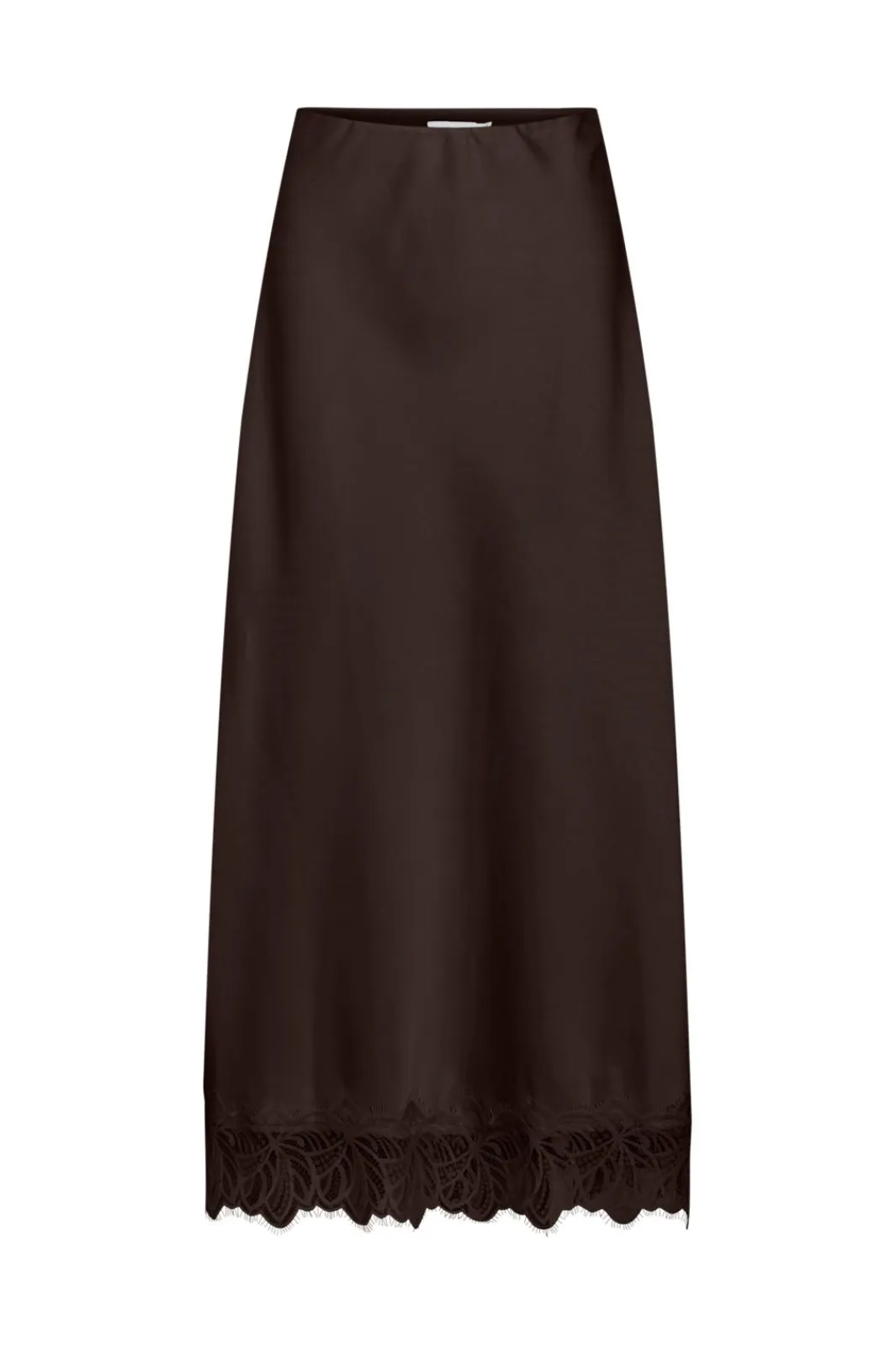 Discount Vila Vilea Ankle Skirt 5078400 Coffee Bean