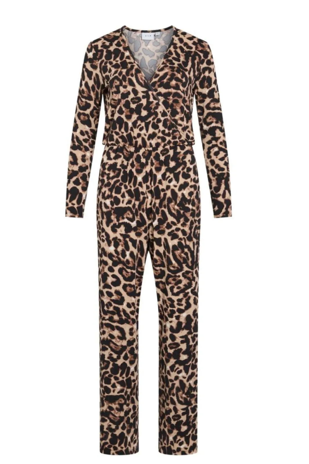 Hot Vila Vileoa L/S Jumpsuit 4872607 Black Leo