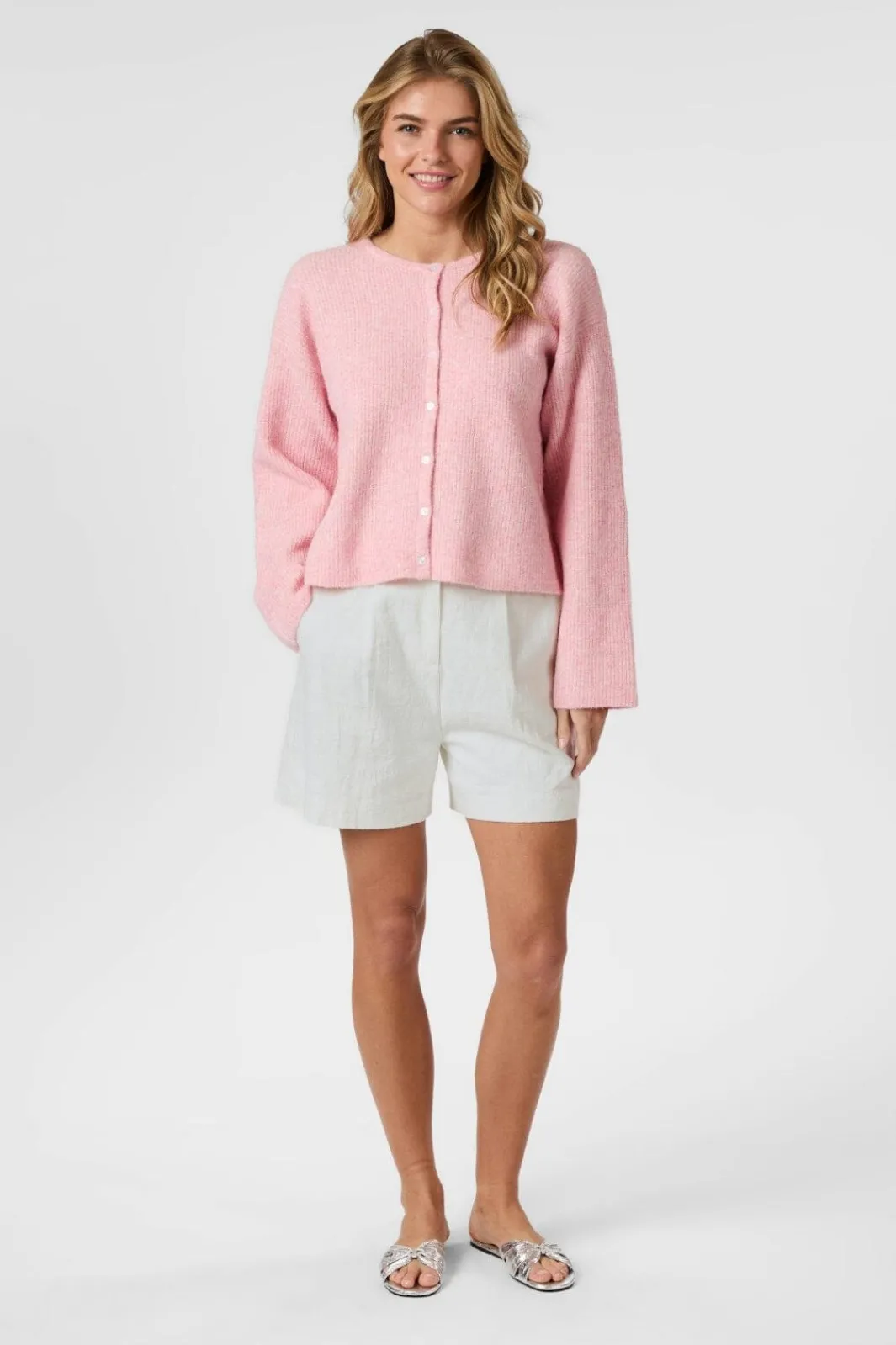 Online Neo Noir Vilja Knit Cardigan 164491 170
