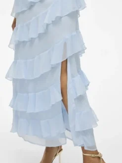Best Vila Viluna Strap Ankle Dress/Ka 4970430 Cashmere Blue