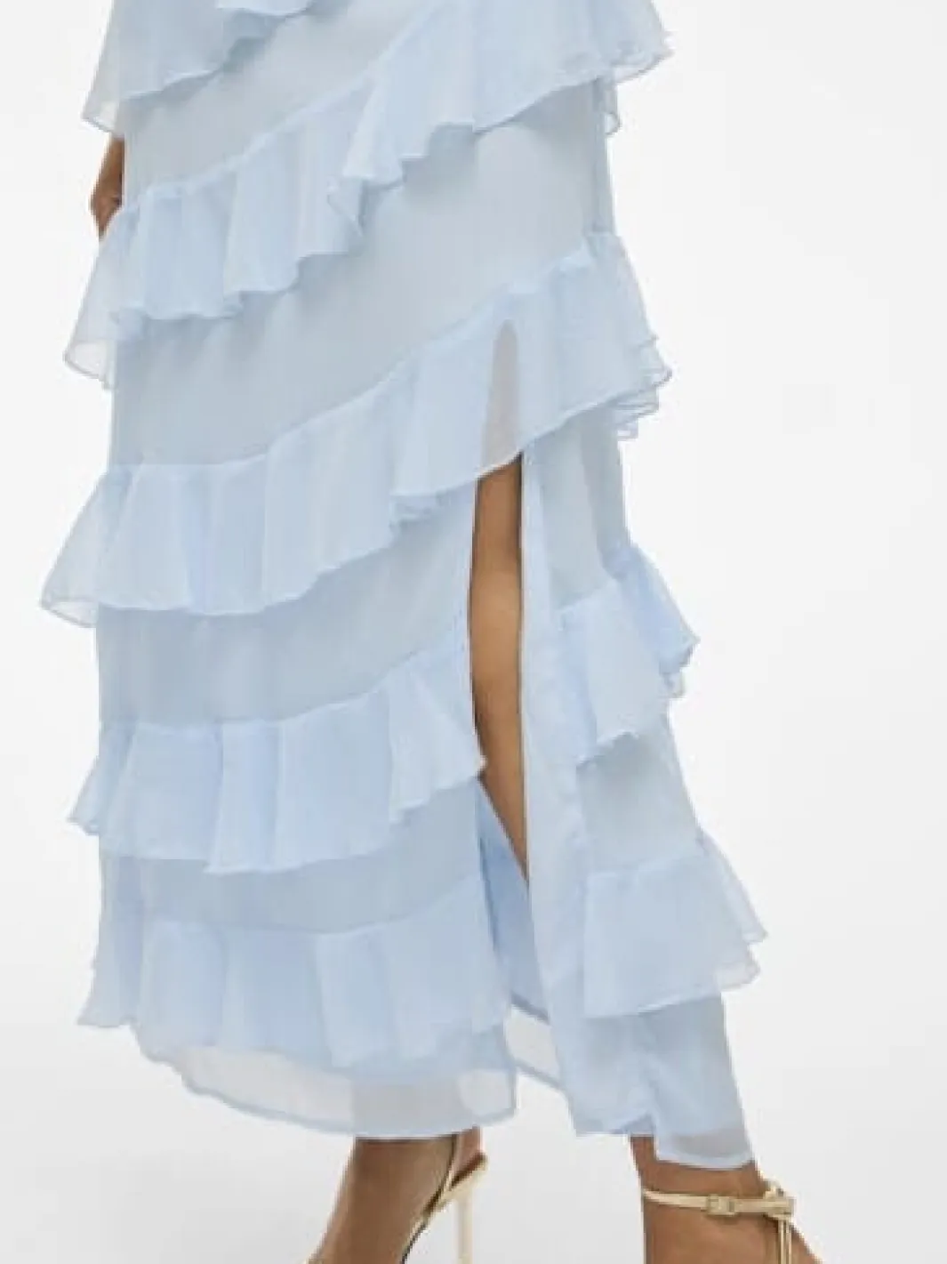 Best Vila Viluna Strap Ankle Dress/Ka 4970430 Cashmere Blue