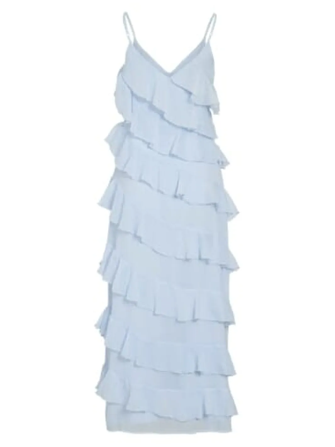 Best Vila Viluna Strap Ankle Dress/Ka 4970430 Cashmere Blue