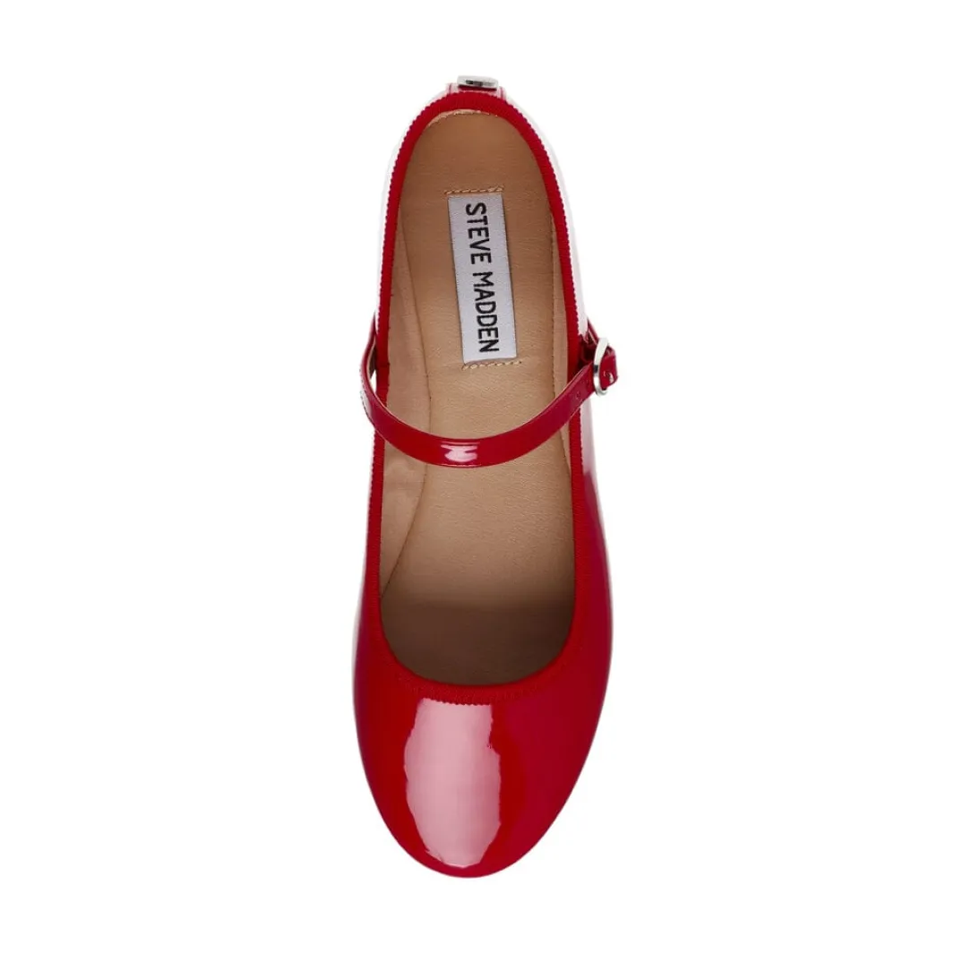 Steve Madden Vinetta Sandal SM11003146 608 Red Patent