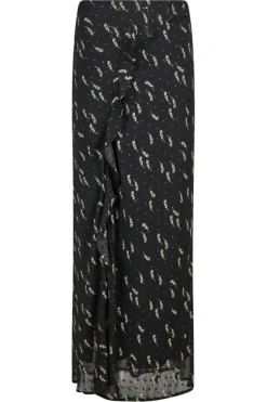 Best Neo Noir Vinza Flower Branch Skirt Black