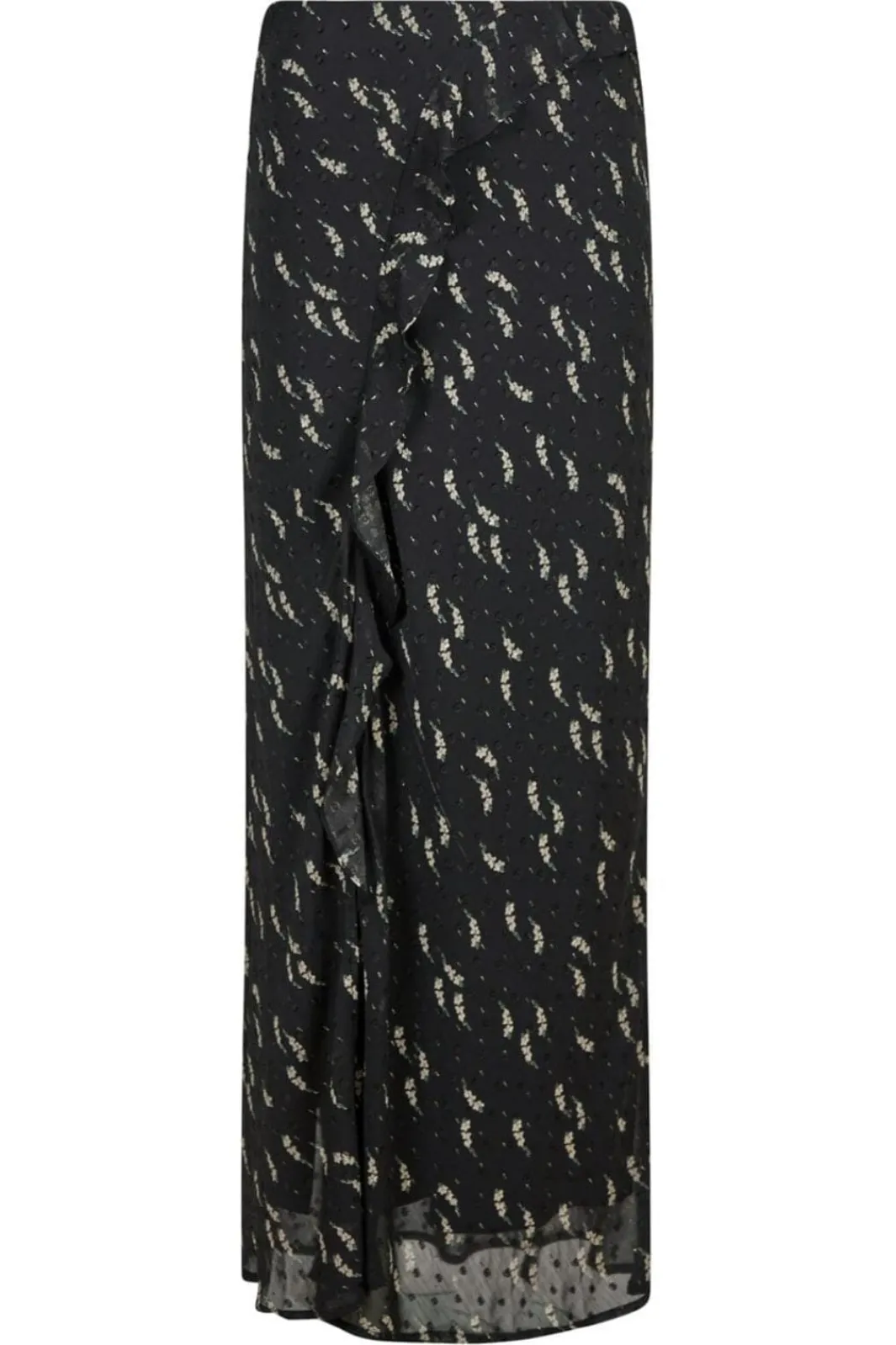 Best Neo Noir Vinza Flower Branch Skirt Black