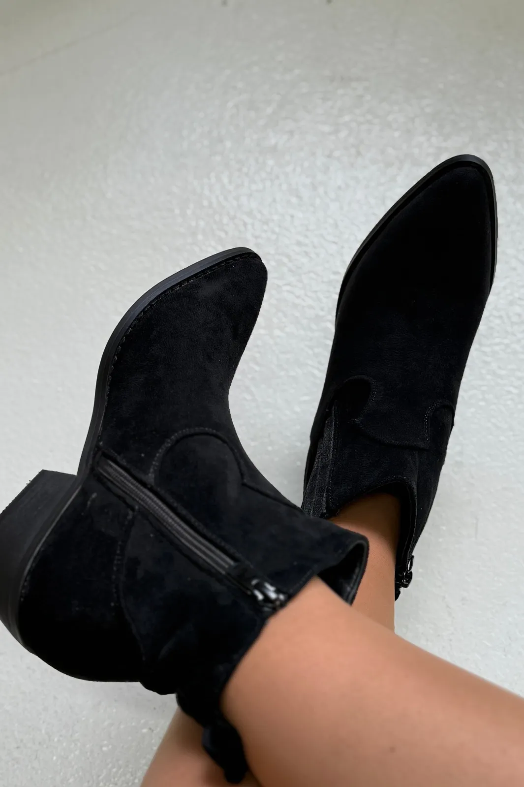Outlet Bloom Violet Boots Black