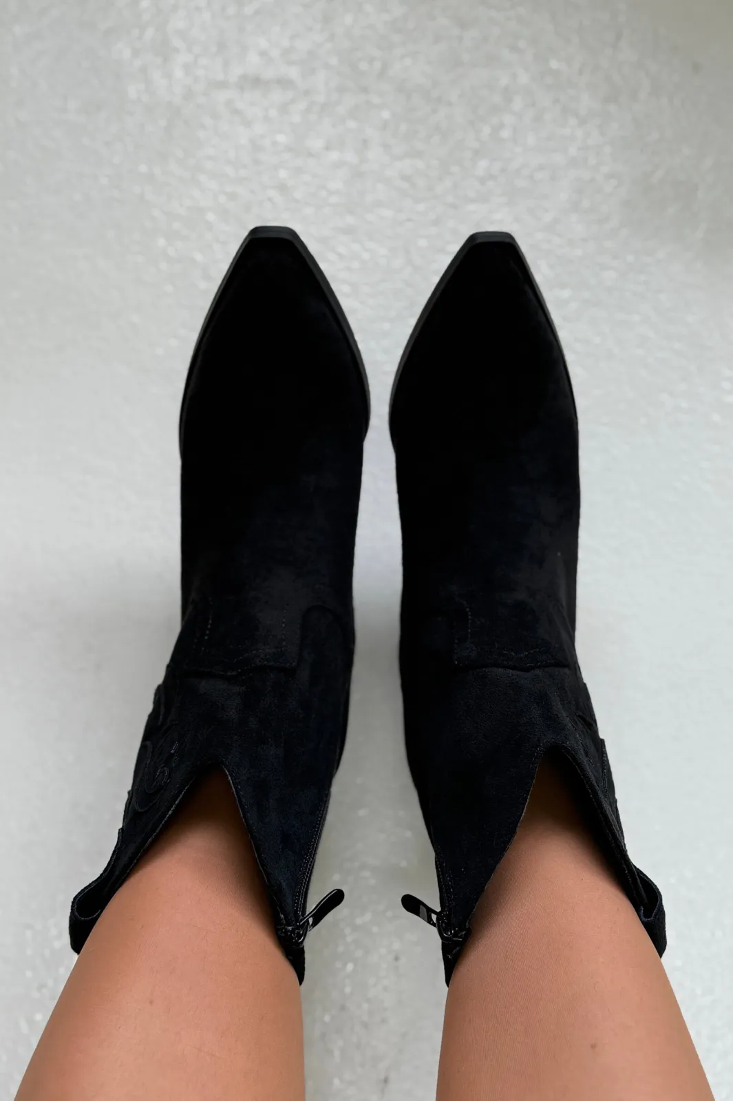 Outlet Bloom Violet Boots Black