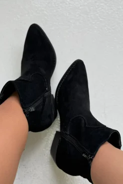 Outlet Bloom Violet Boots Black