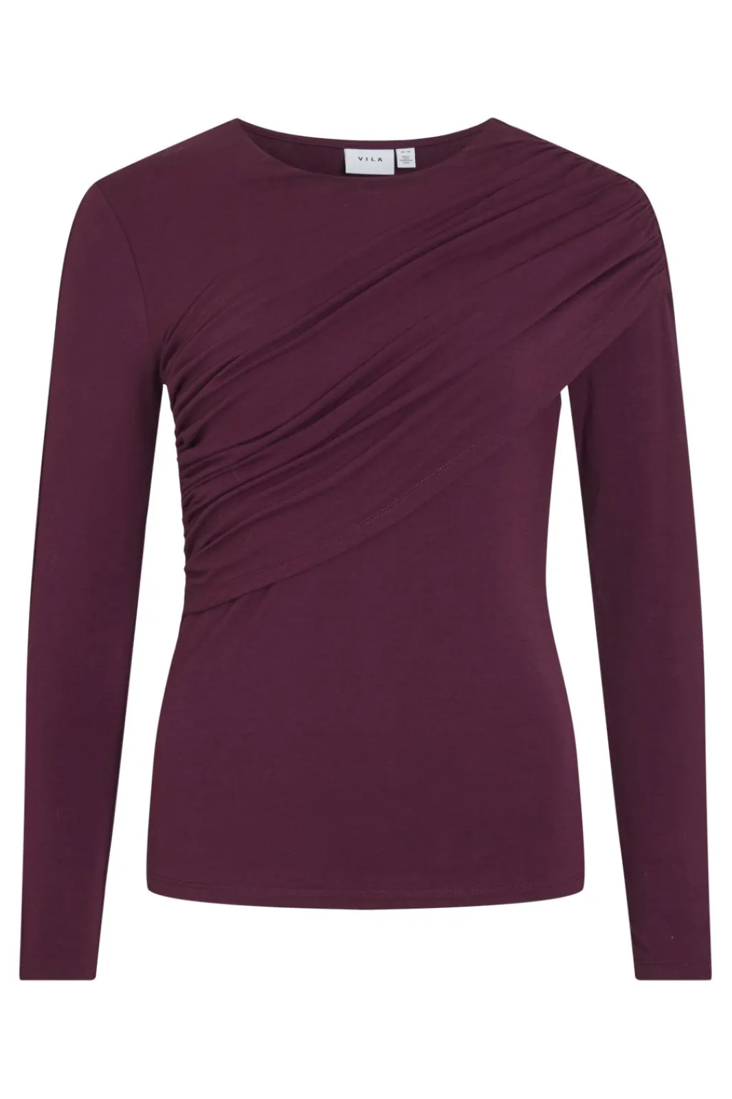Online Vila Visempa Crew Neck L/S Top 4831713 Fig