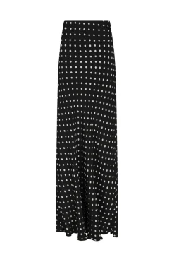 Clearance Neo Noir Viso Crepe Dot Skirt 167940 100