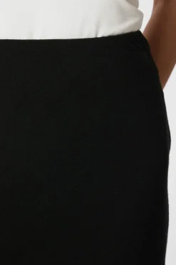 Clearance Neo Noir Viso Linen Skirt 161871 100