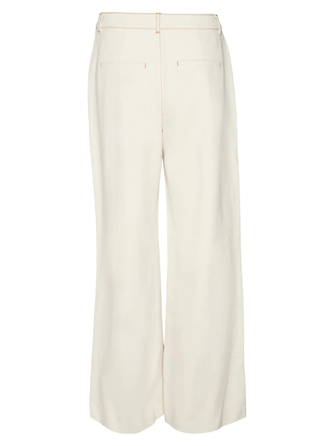 Outlet Vero Moda Vmmargot Hr Wide But Jeans 4395302 Ecru