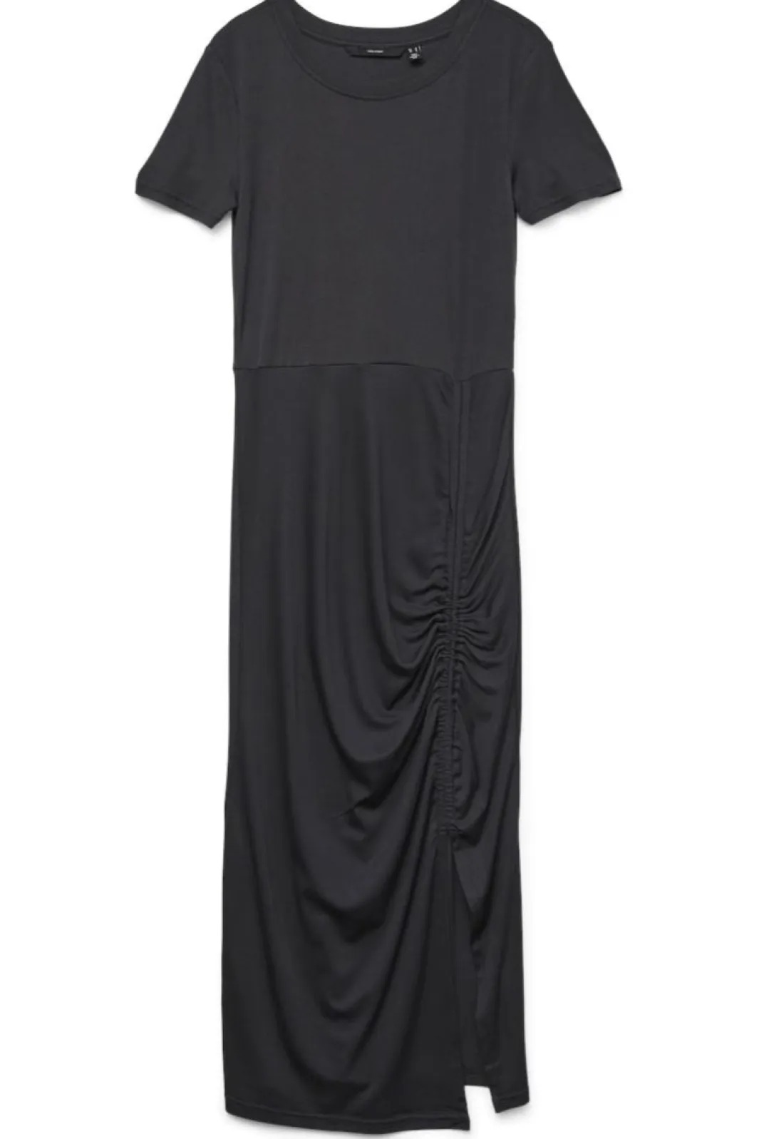 Best Vero Moda Vmmedi Ss Calf Dress 4709686 Obsidian