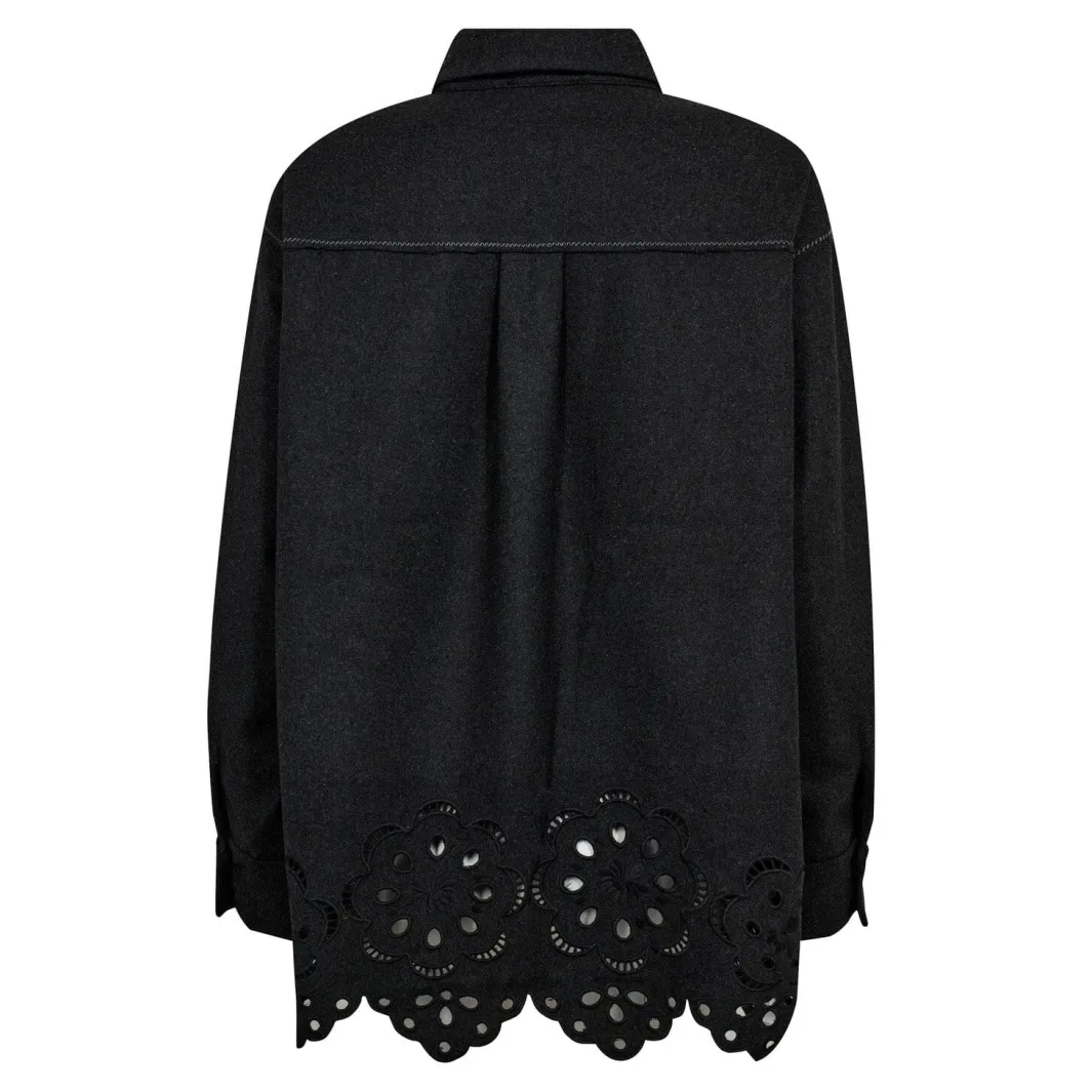 Co´Couture Warrencc Wool Embroidery Shirt 35151 140