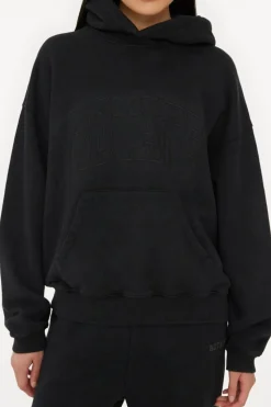 Online Rotate Washed Heavy Sweat Hoodie 113449100 100 Black