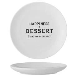 Bloomingville Wendy Tallerken, Hvid, Stentøj 82061412 White