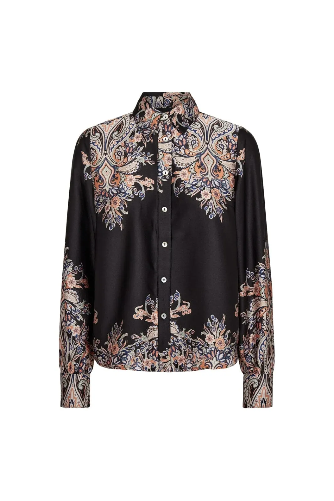 Best Liberte Wennise Ls Shirt 22341 Black Paisley