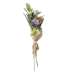 Discount Bloomingville Whisper Buket, Lilla, Kunstige Blomster 82061535 Purple