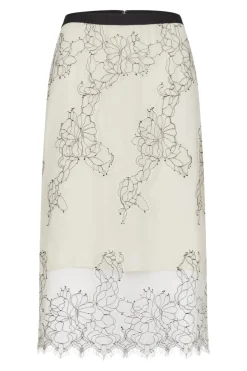 Sale Second Female Wila Lace Skirt 60340 0508 Tofu