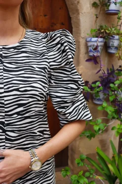 Outlet Liberte Winnie-Dress Zebra
