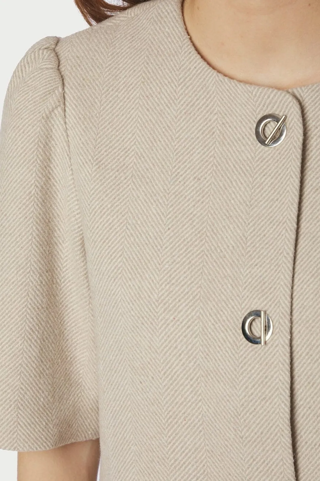Hot Neo Noir Xanthe Light Herringbone Blazer 167111 213
