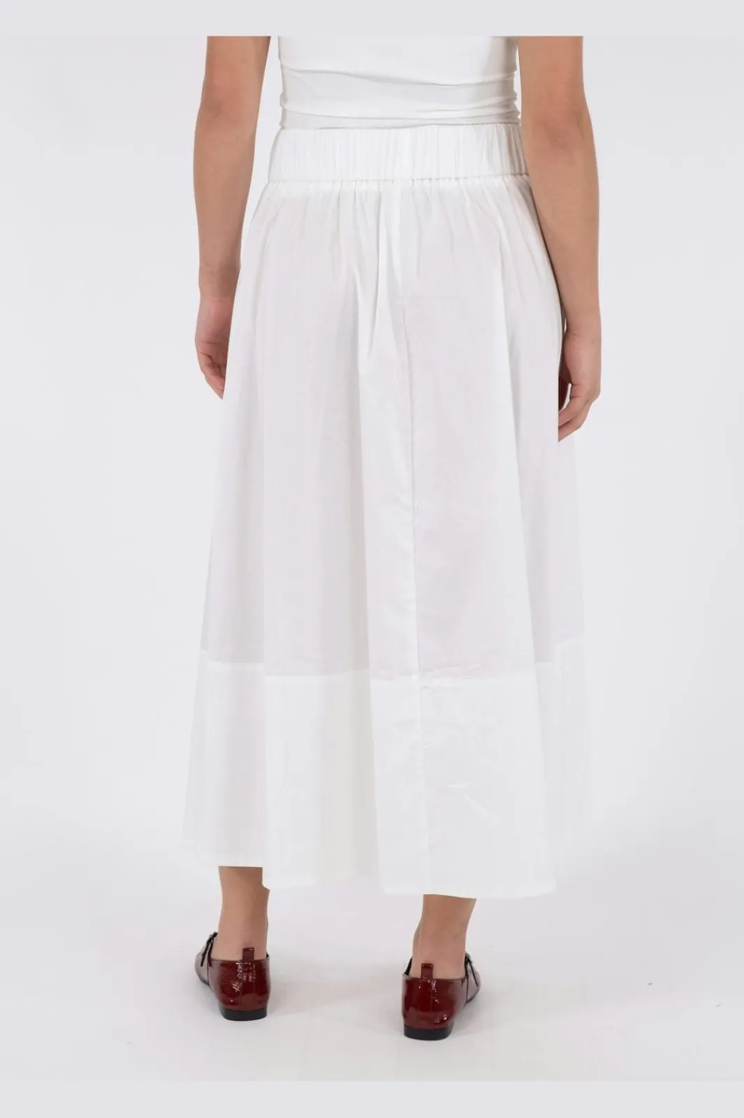 Sale Neo Noir Yara Long Poplin Skirt 163076 120