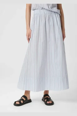 Sale Neo Noir Yara Stripe Long Skirt 165286 145