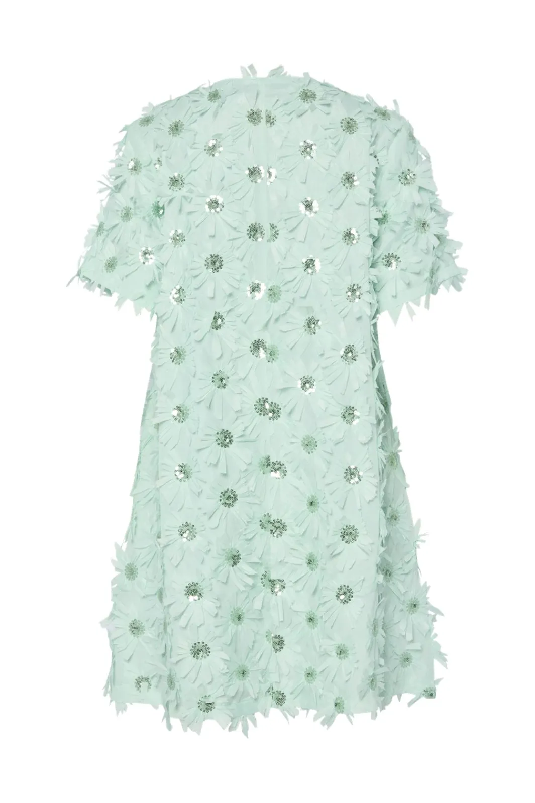 Sale YAS abelone Ss V-Neck Dress 4784096 Mist Green