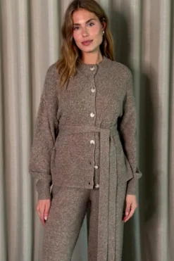 New YAS alto Ls Knit Cardigan 5019897 Fungi