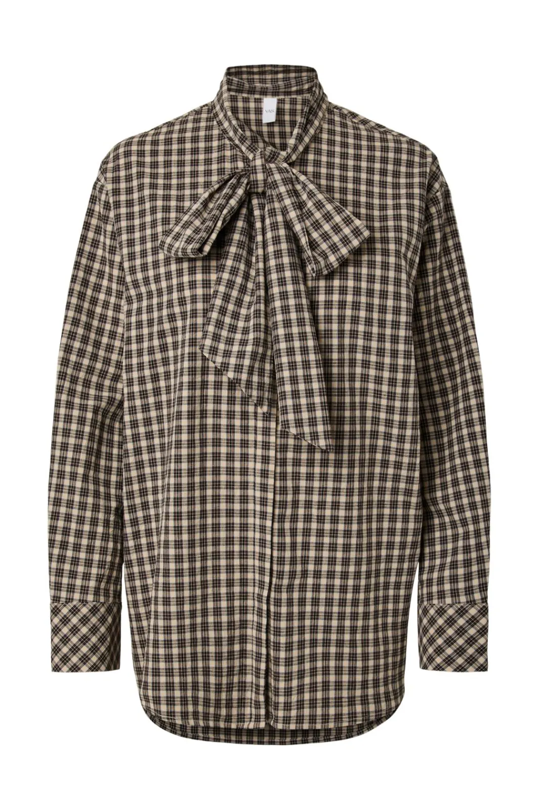 Best YAS carlina Ls Long Shirt 5108963 Chocolate Brown W. Checks