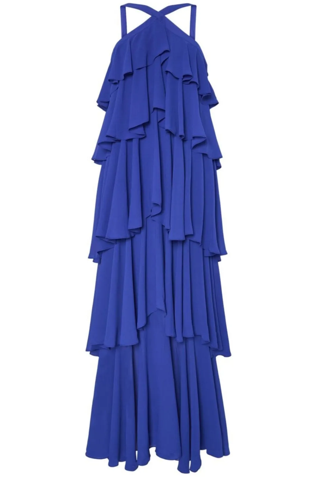 Hot YAS dahlia Halterneck Maxi Dress 4795529 Dazzling Blue