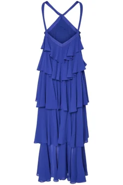 Hot YAS dahlia Halterneck Maxi Dress 4795529 Dazzling Blue