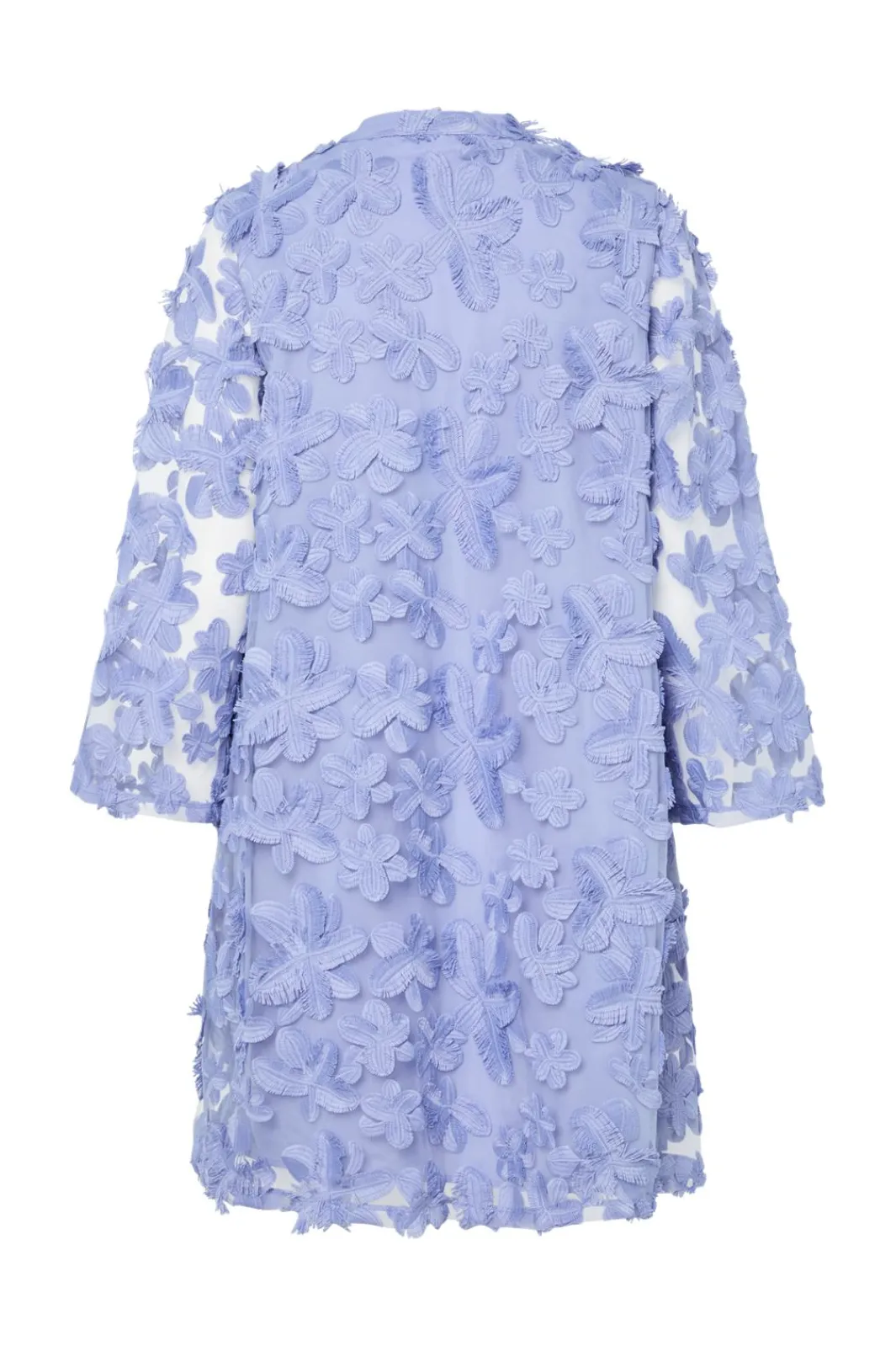 YAS karly 7/8 Short Dress 4920193 Blue Heron
