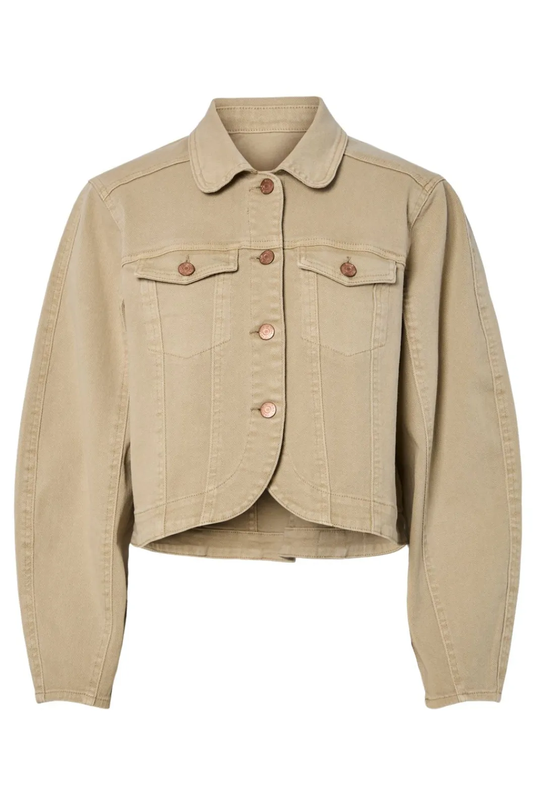 Clearance YAS lua Ls Denim Jacket 4890599 Incense
