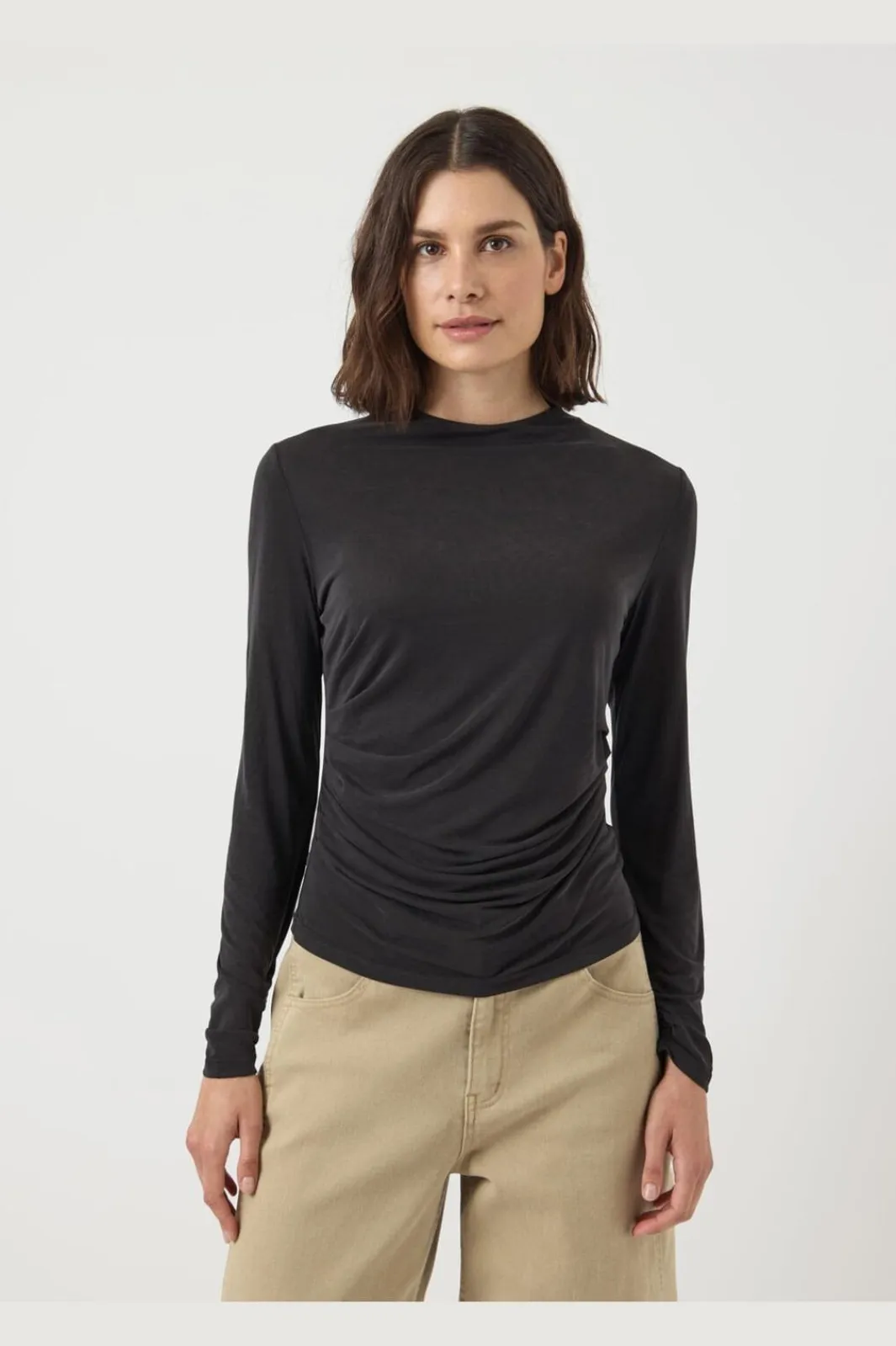 Online YAS lysa Ls Top 4868734 Black