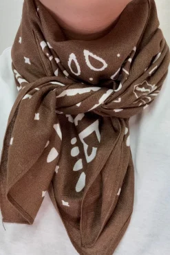Best A-bee Yasmin Scarf Darkbrown