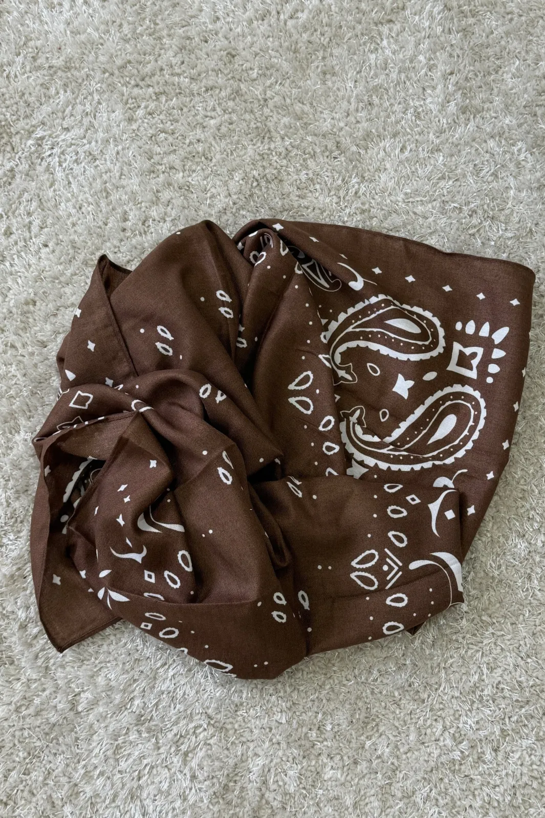 Best A-bee Yasmin Scarf Darkbrown