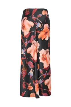Clearance YAS pella Maxi Skirt 4964043 Black Pilana