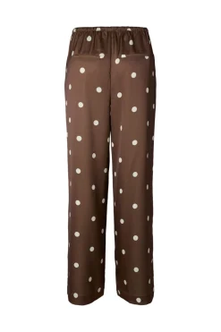 Online YAS pella Pant 5084732 Pinecone Ecru Dots