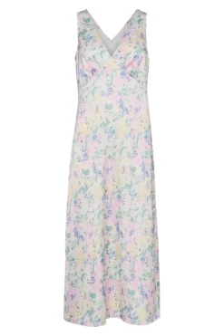 Outlet YAS pella Sl Long Dress 4851067 Gardenia Dottea Print