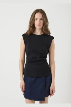 Discount YAS pina Sl Top 4869707 Black