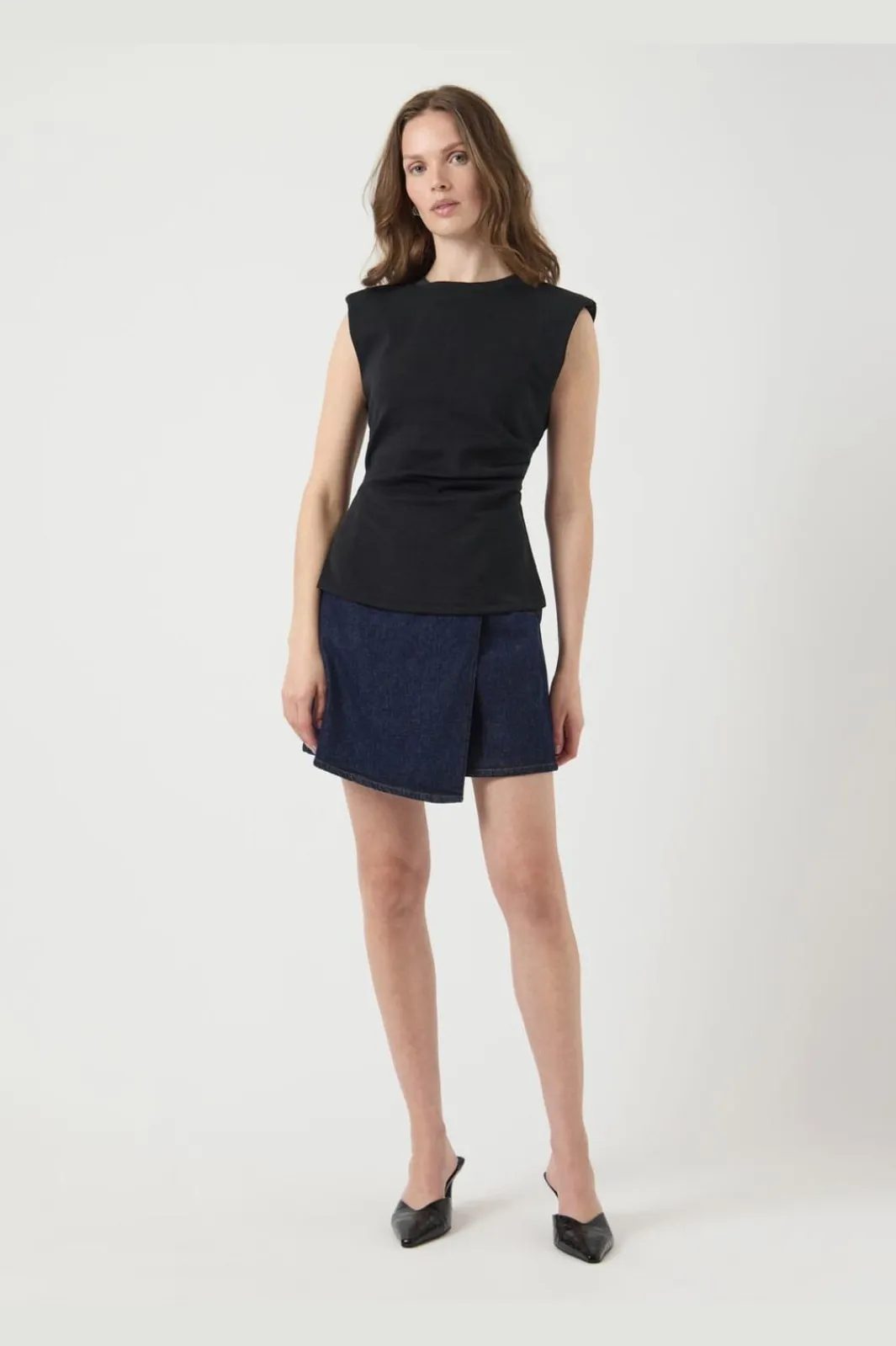 Discount YAS pina Sl Top 4869707 Black