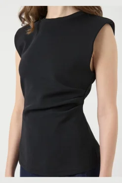 Discount YAS pina Sl Top 4869707 Black