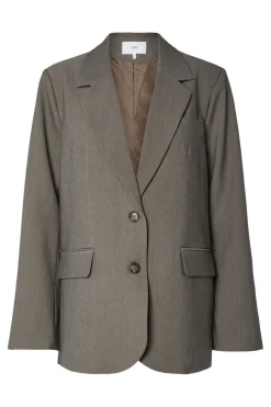New YAS reemaj Ls Blazer 4794973 Grey Melange