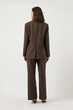 Best YAS reemaj Ls Blazer 4961528 Chocolate Brown