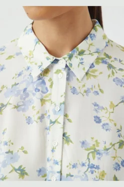 Clearance YAS savanna Long Shirt Dress 4745084 Star White Sumelli