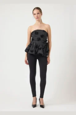 Online YAS stila Bustier Top 4908328 Black