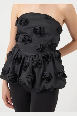 Online YAS stila Bustier Top 4908328 Black